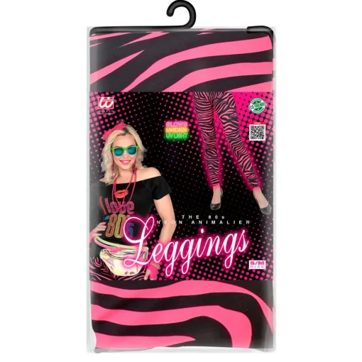 1980 Leggings Neon Rosa