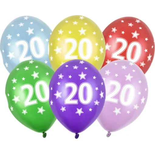 70 År Ballonger Fargemiks