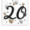 20 År Ballonger Servietter