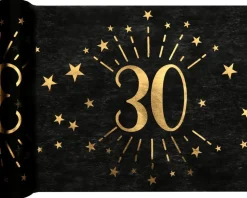 30 År Bordløper Gull og Svart