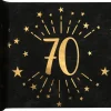 70 År Bordløper Gull og Svart