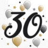 30 År Bursdag Servietter