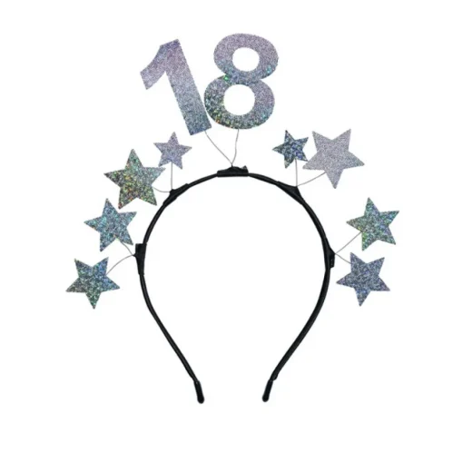 18 År Bursdag Stjerne Hårbøyle