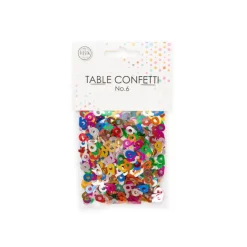 6 År Konfetti Multifarget