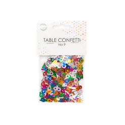 9 År Konfetti Multifarget