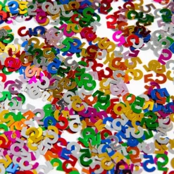 5 År Konfetti Multifarget