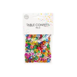 5 År Konfetti Multifarget