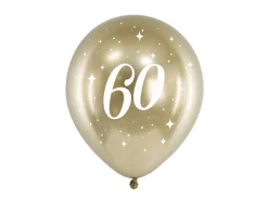 60 Års Ballonger Gull