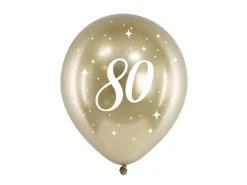 80 Års Ballonger Gull
