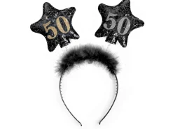 50 Års Hårbøyle Svart