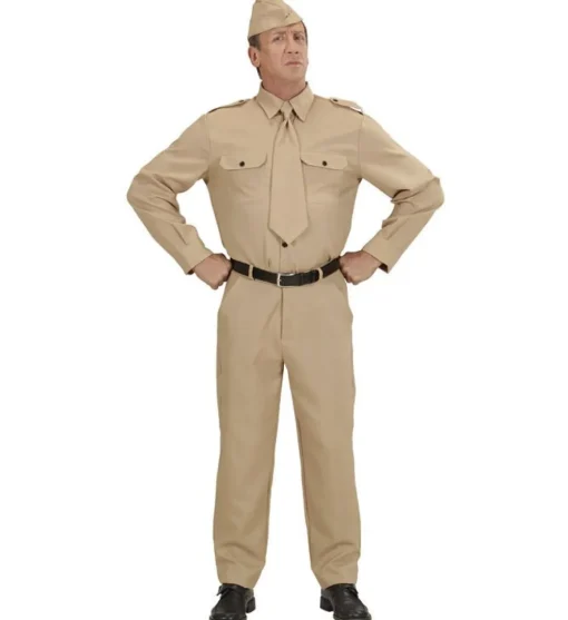 2. Verdenskrig Soldat Kostyme