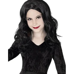 Addams Family® Morticia Addams Barneparykk