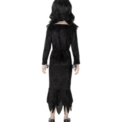 Addams Family® Morticia Addams Barneparykk