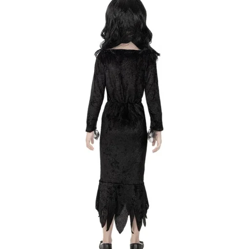 Addams Family® Morticia Addams Barneparykk