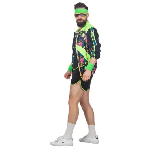 Aerobic Kostyme Neongrønn