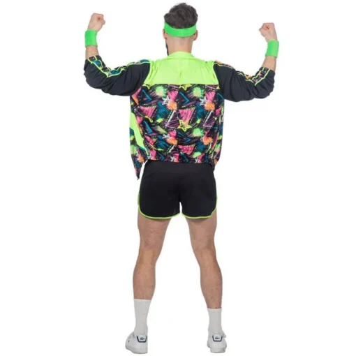 Aerobic Kostyme Neongrønn