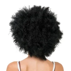 Afro Parykk Svart