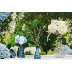 Alexandrine Glassvase Mini Blå