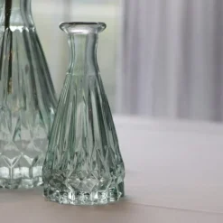 Alexandrine Glassvase Mini Salviegrønn