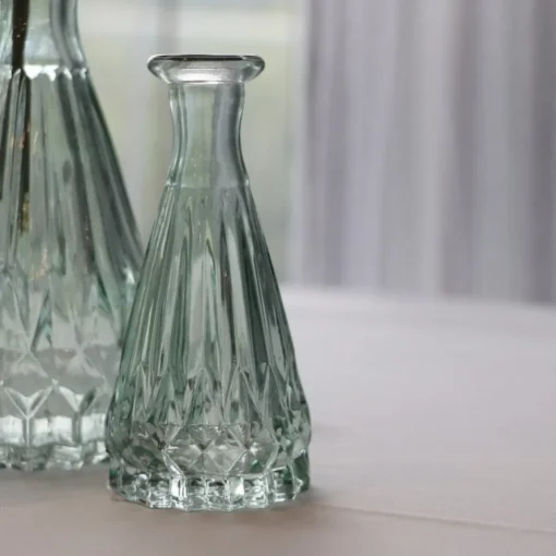 Alexandrine Glassvase Mini Salviegrønn