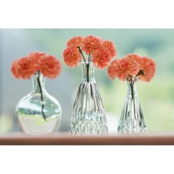 Alexandrine Glassvase Salviegrønn