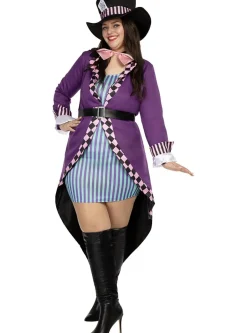 Alice I Eventyrland® Hattemakeren Kjole Kostyme