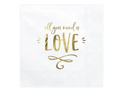 All You Need Is Love Servietter