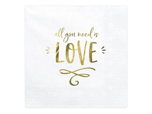 All You Need Is Love Servietter