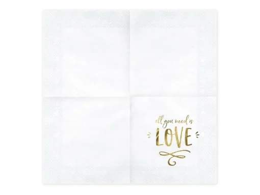 All You Need Is Love Servietter