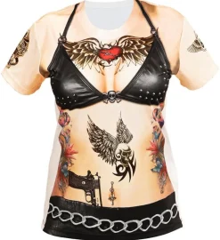 All-in-one Rocker Girl T-skjorte