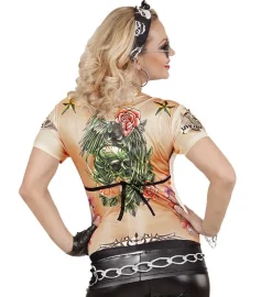 All-in-one Rocker Girl T-skjorte