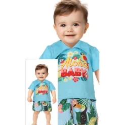 Aloha Babykostyme Blå