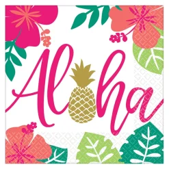 Aloha Hawaiiblomster Servietter