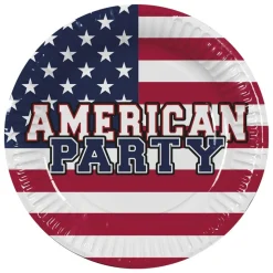 American Party Tallerkener