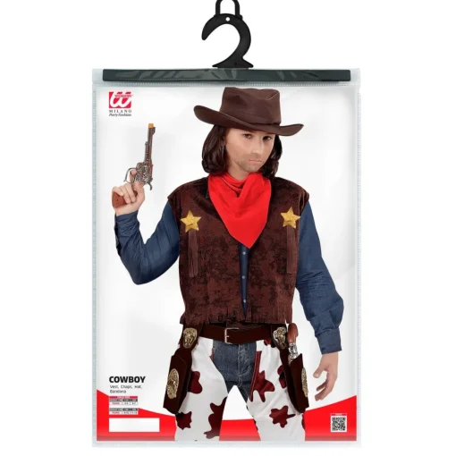 Amerikansk Cowboy Barnekostyme