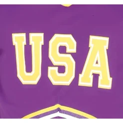 Amerikansk Fotballspiller Kostyme Lilla