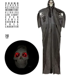 Animert LED Reaper Svart