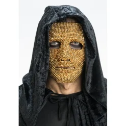 Anonym Diamant Maske Gull