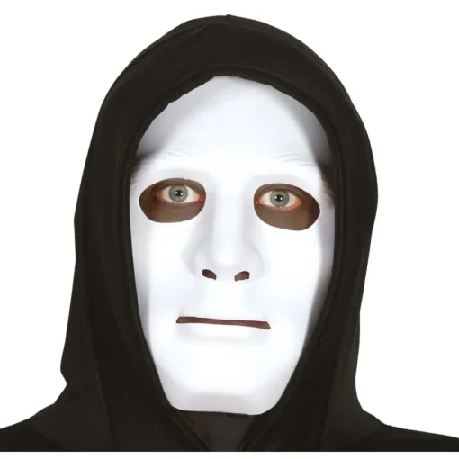 Anonym Halloween Maske Hvit