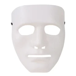 Anonym Halloween Maske Hvit
