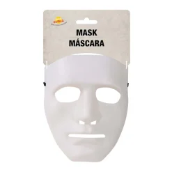 Anonym Halloween Maske Hvit