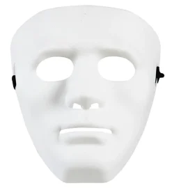 Anonym Maske Hvit