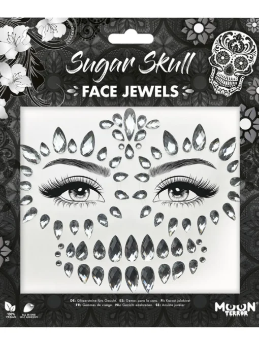 Ansiktssmykker Sugar Skull