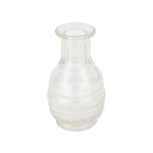 Antikk Inngravert Glassvase