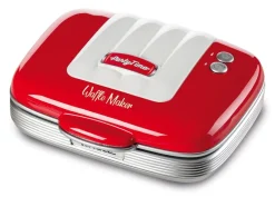 Ariete® Vintage Vaffeljern Rød