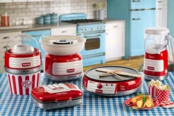 Ariete® Vintage Vaffeljern Rød