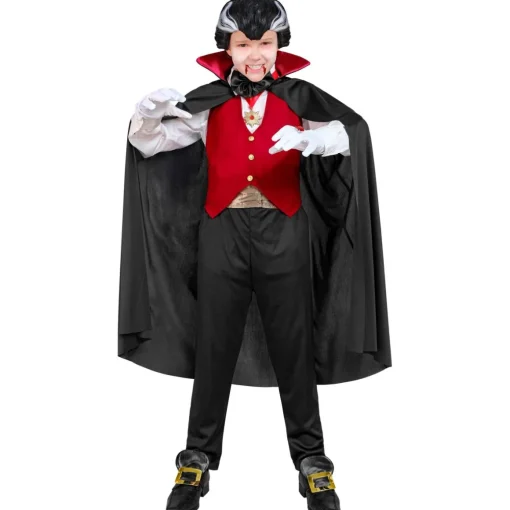 Aristokratisk Vampyr Barnekostyme
