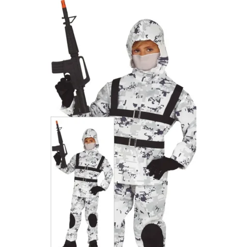 Arktisk Soldat Barnekostyme