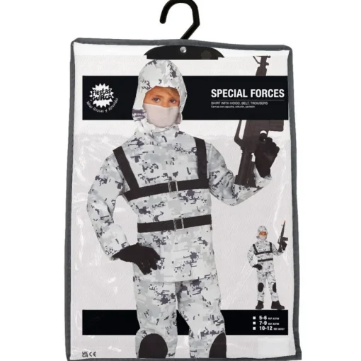 Arktisk Soldat Barnekostyme