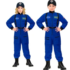 Astronaut Barnekostyme Blå